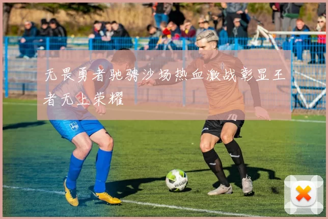 无畏勇者驰骋沙场热血激战彰显王者无上荣耀